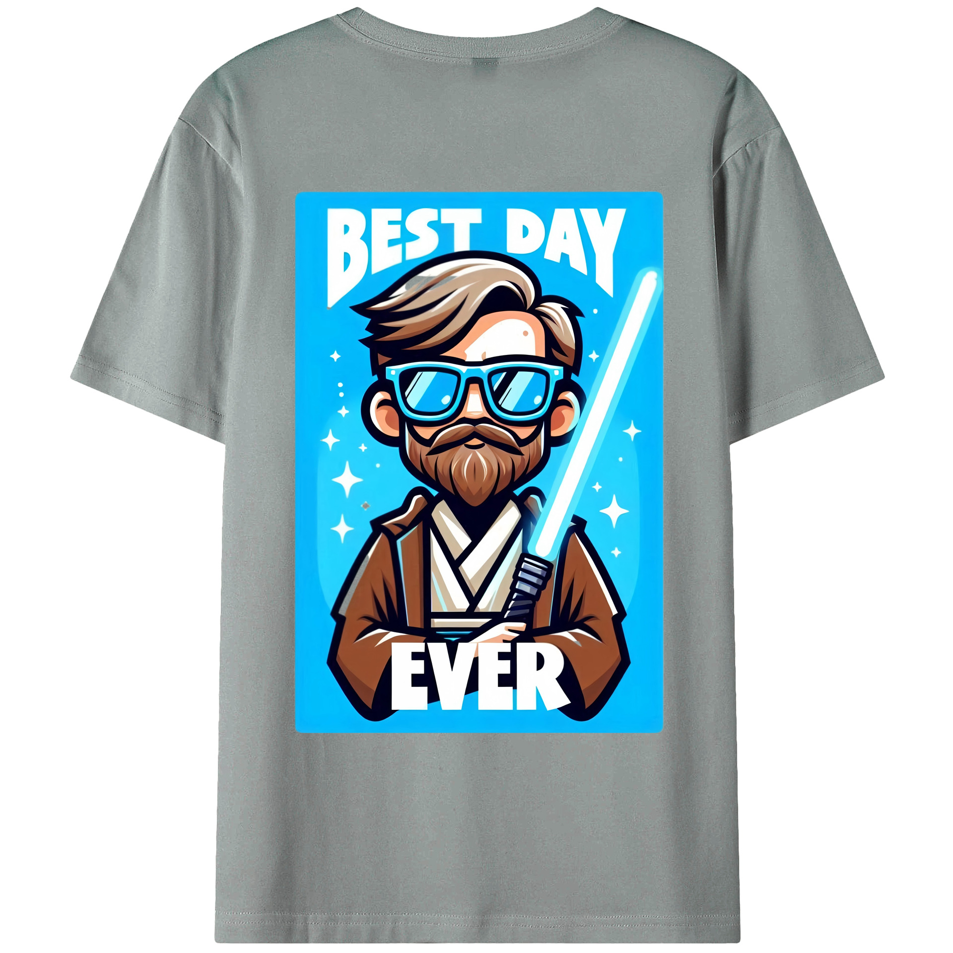 （画像用） スター・ウォーズ Star Wars 綿100％ メンズ半袖Tシャツ（バックプリント） 通気性